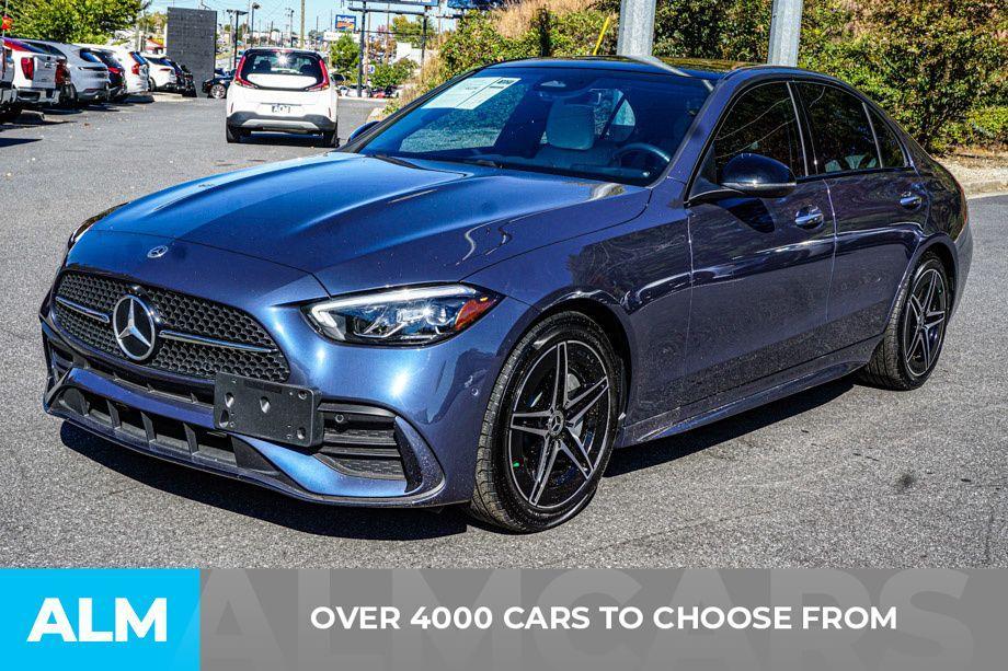 used 2024 Mercedes-Benz C-Class car, priced at $36,960