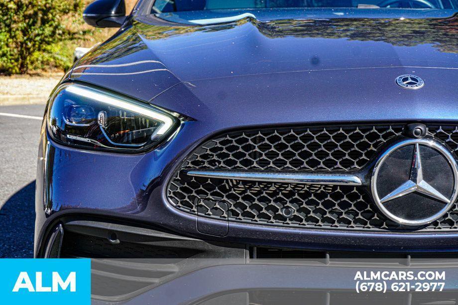 used 2024 Mercedes-Benz C-Class car, priced at $36,960