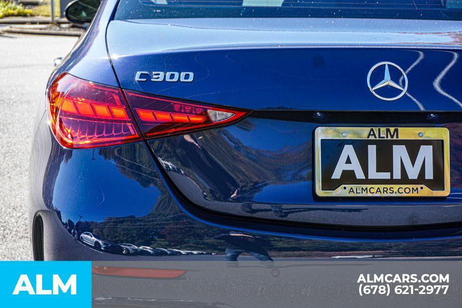 used 2024 Mercedes-Benz C-Class car, priced at $36,960