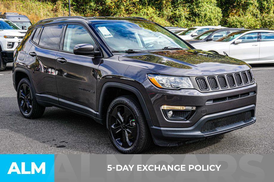 used 2021 Jeep Compass car, priced at $18,420