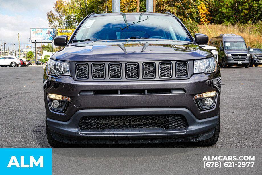 used 2021 Jeep Compass car, priced at $18,420