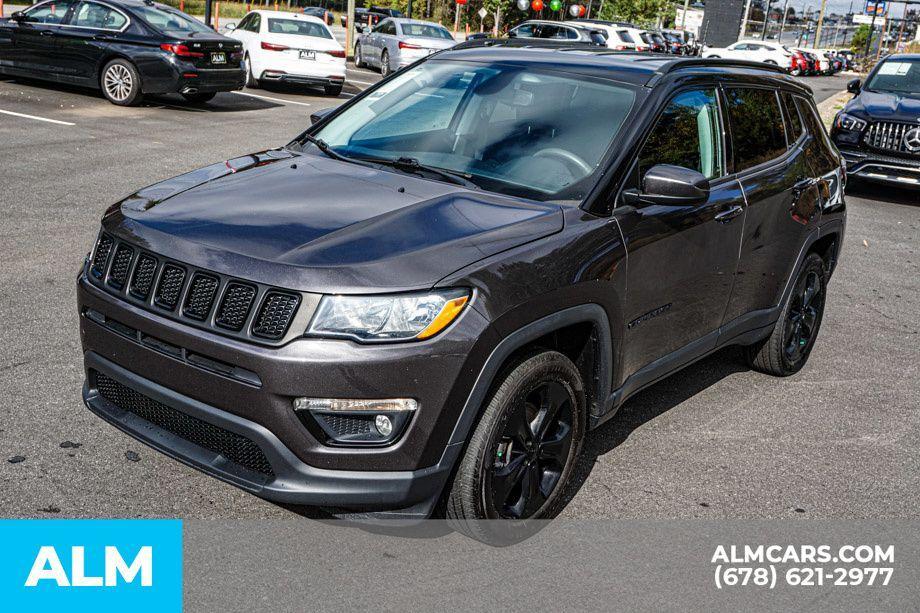 used 2021 Jeep Compass car, priced at $18,420