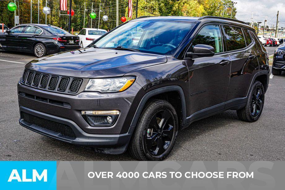 used 2021 Jeep Compass car, priced at $18,420