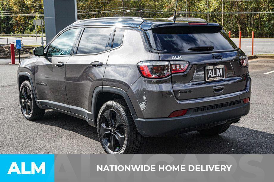 used 2021 Jeep Compass car, priced at $18,420