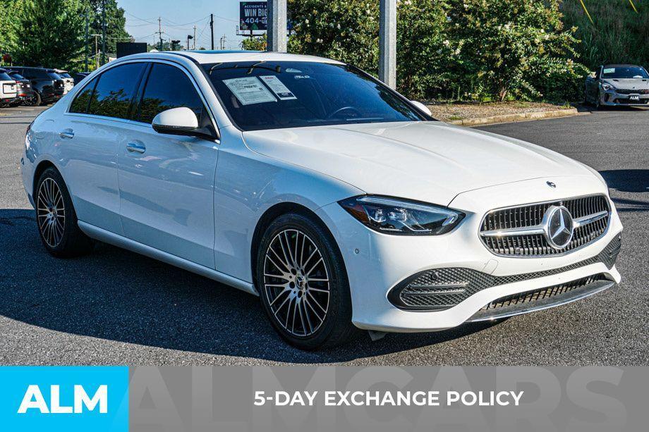 used 2023 Mercedes-Benz C-Class car, priced at $29,760