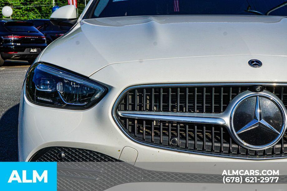 used 2023 Mercedes-Benz C-Class car, priced at $29,760