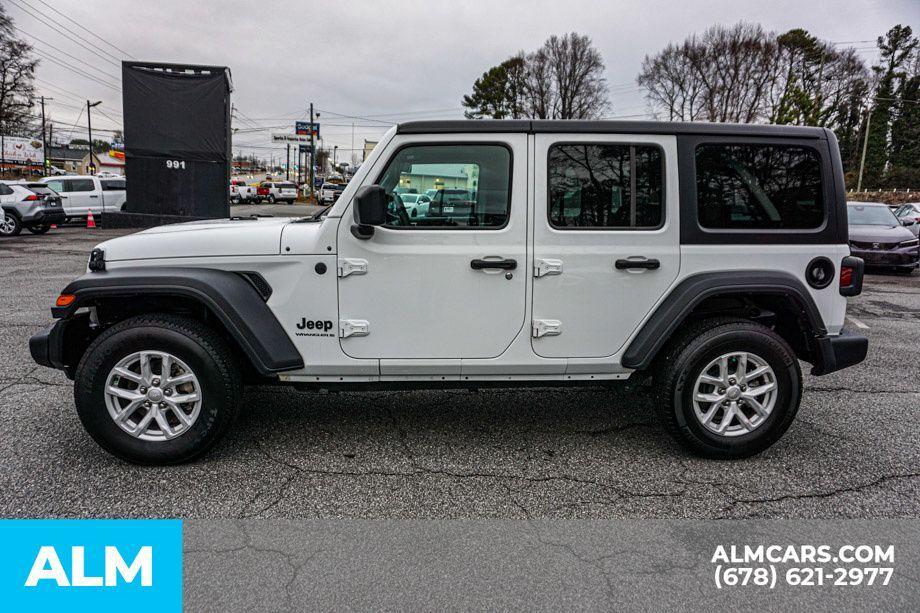 used 2023 Jeep Wrangler car, priced at $30,420