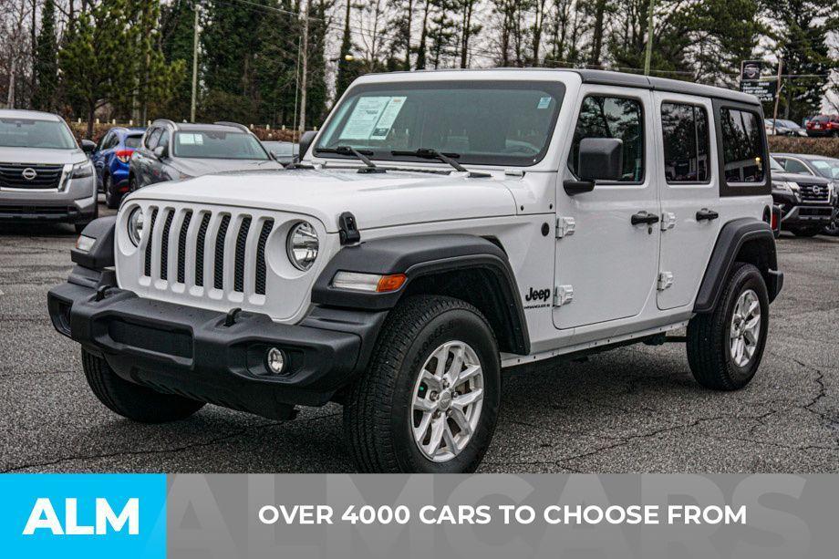 used 2023 Jeep Wrangler car, priced at $30,420