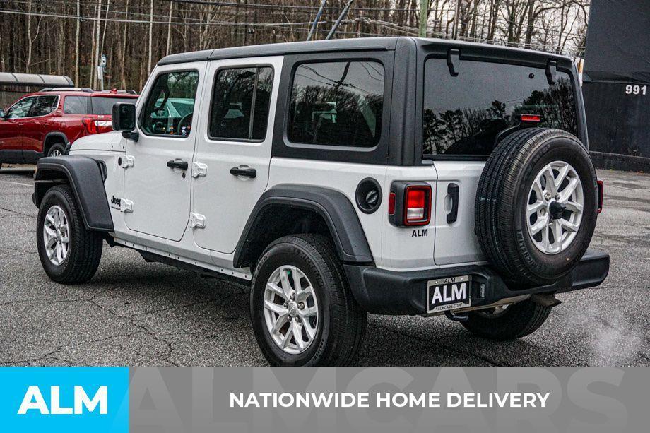 used 2023 Jeep Wrangler car, priced at $30,420