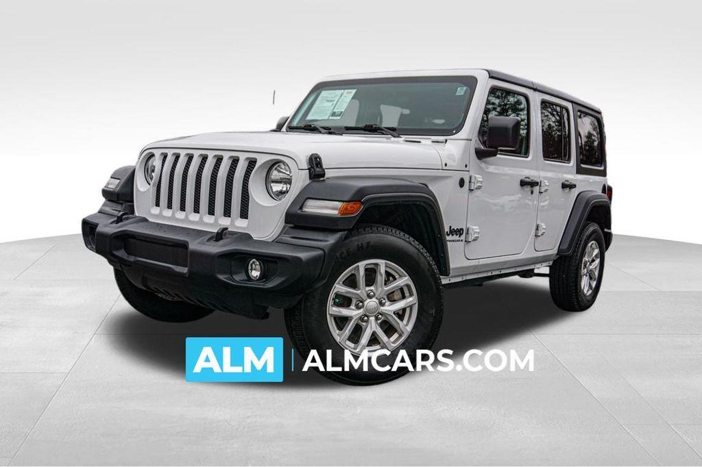 used 2023 Jeep Wrangler car, priced at $30,420