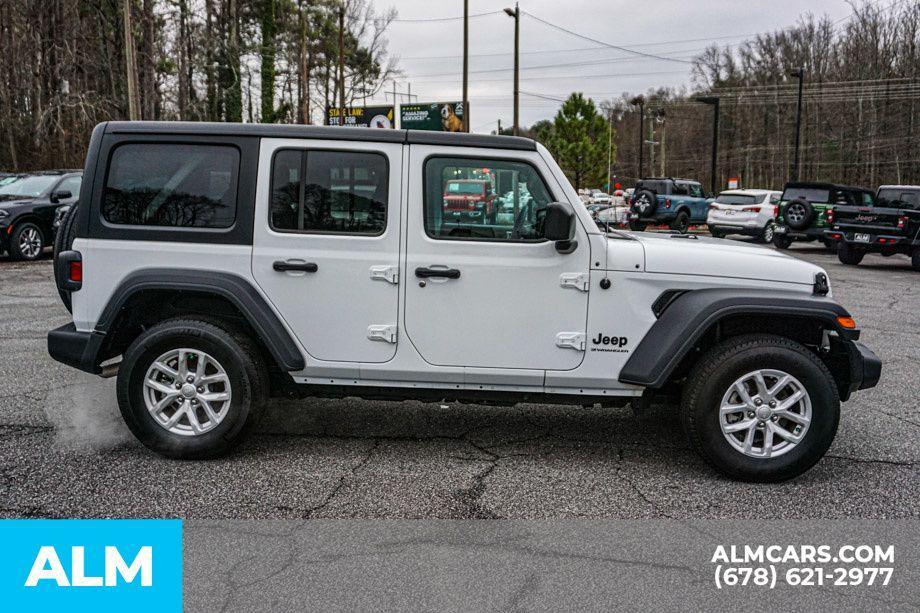 used 2023 Jeep Wrangler car, priced at $30,420