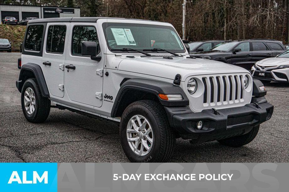 used 2023 Jeep Wrangler car, priced at $30,420