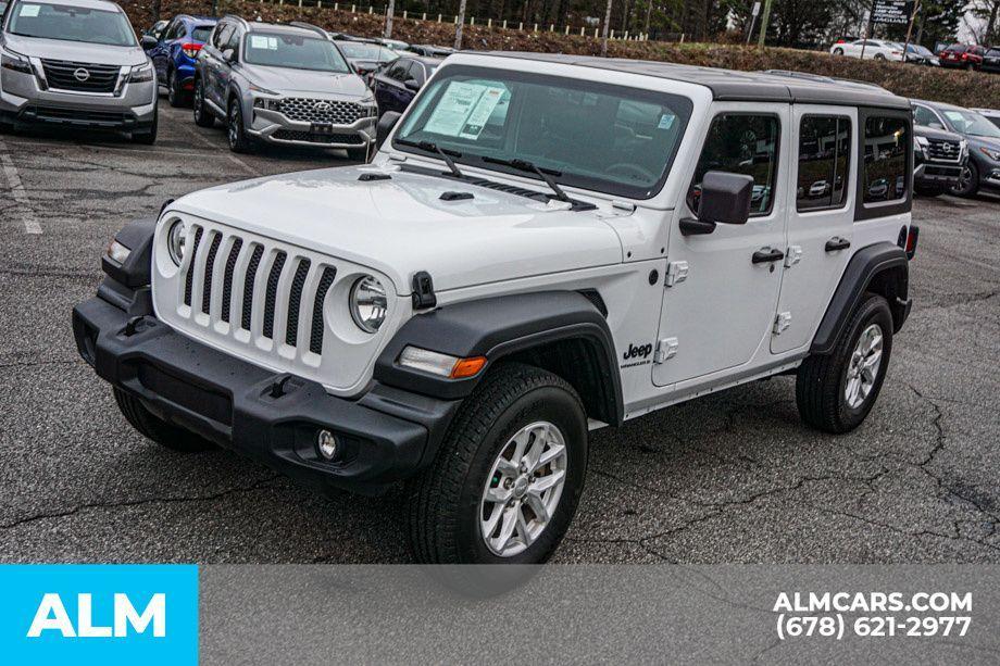 used 2023 Jeep Wrangler car, priced at $30,420