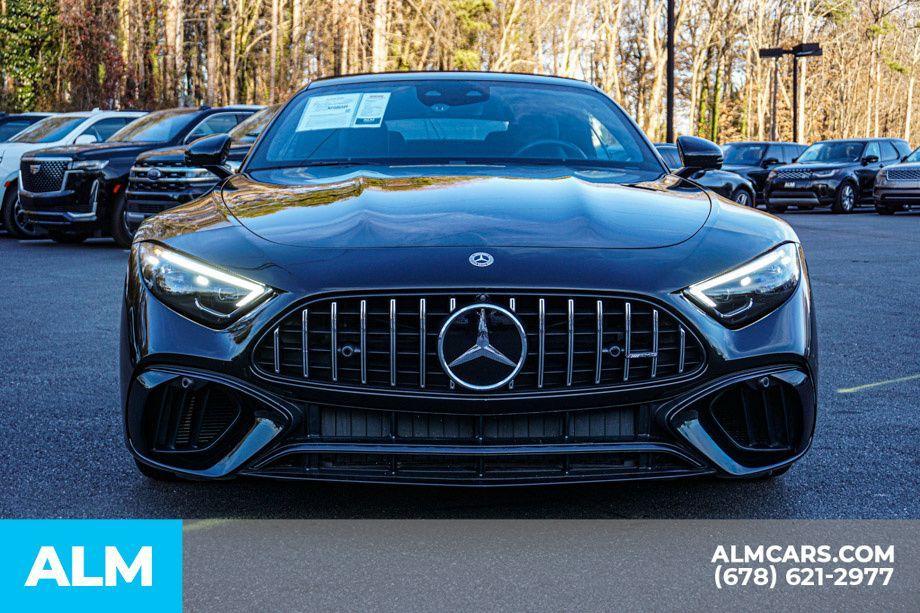 used 2022 Mercedes-Benz AMG SL 55 car, priced at $81,960