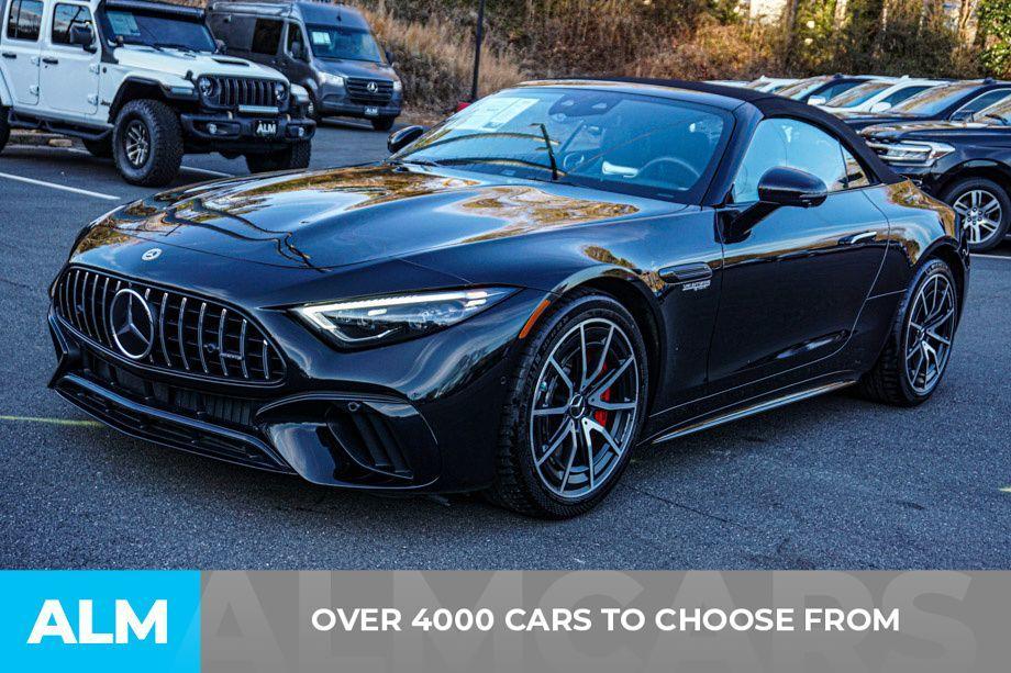 used 2022 Mercedes-Benz AMG SL 55 car, priced at $81,960