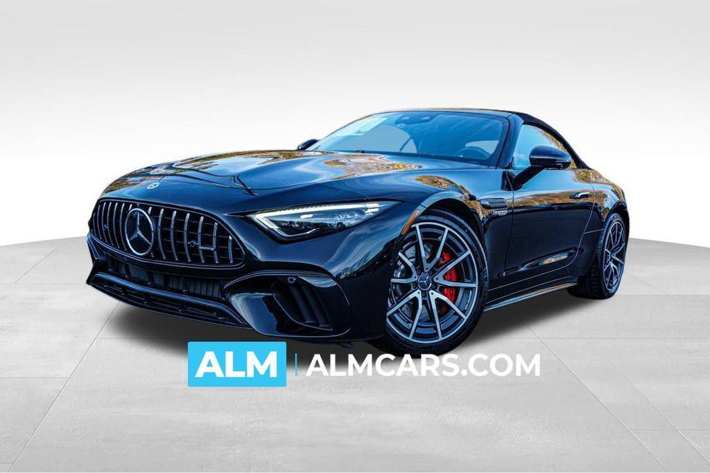 used 2022 Mercedes-Benz AMG SL 55 car, priced at $81,960