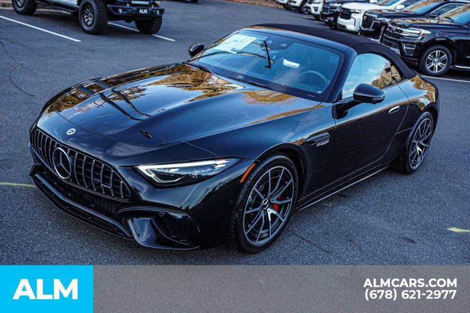 used 2022 Mercedes-Benz AMG SL 55 car, priced at $81,960