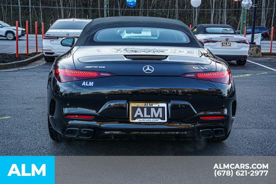 used 2022 Mercedes-Benz AMG SL 55 car, priced at $81,960