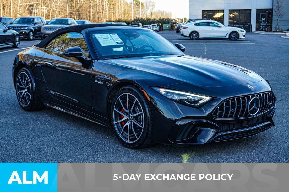 used 2022 Mercedes-Benz AMG SL 55 car, priced at $81,960