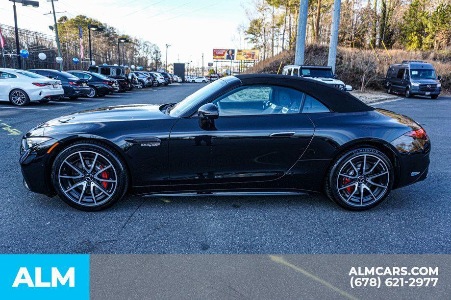 used 2022 Mercedes-Benz AMG SL 55 car, priced at $81,960