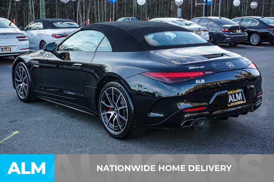 used 2022 Mercedes-Benz AMG SL 55 car, priced at $81,960