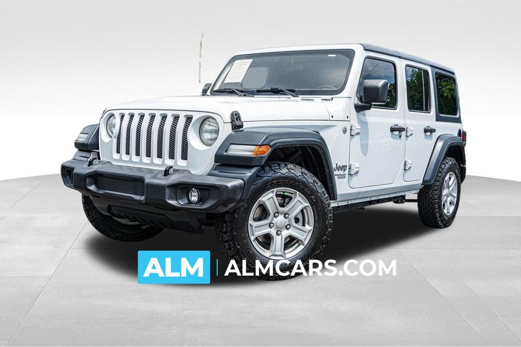 used 2018 Jeep Wrangler Unlimited car, priced at $25,420