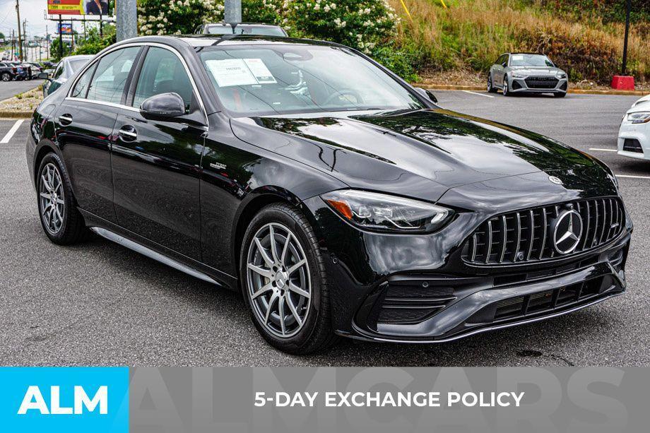 used 2023 Mercedes-Benz AMG C 43 car, priced at $41,460
