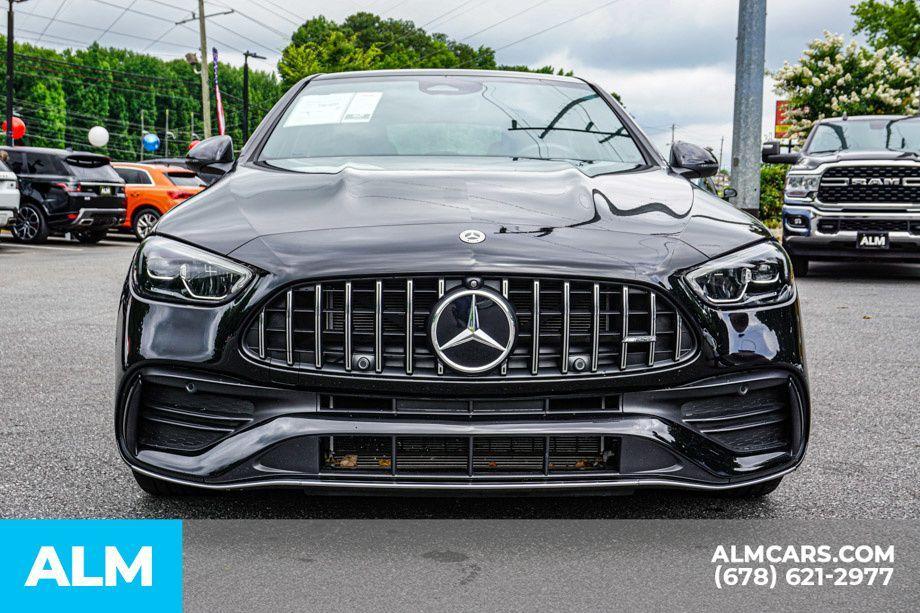 used 2023 Mercedes-Benz AMG C 43 car, priced at $41,460