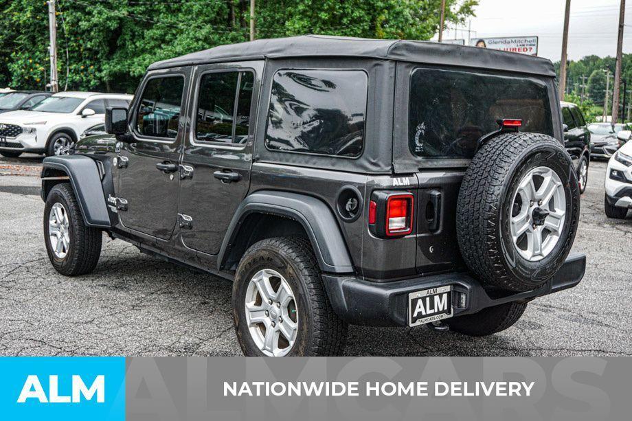 used 2018 Jeep Wrangler Unlimited car, priced at $18,920