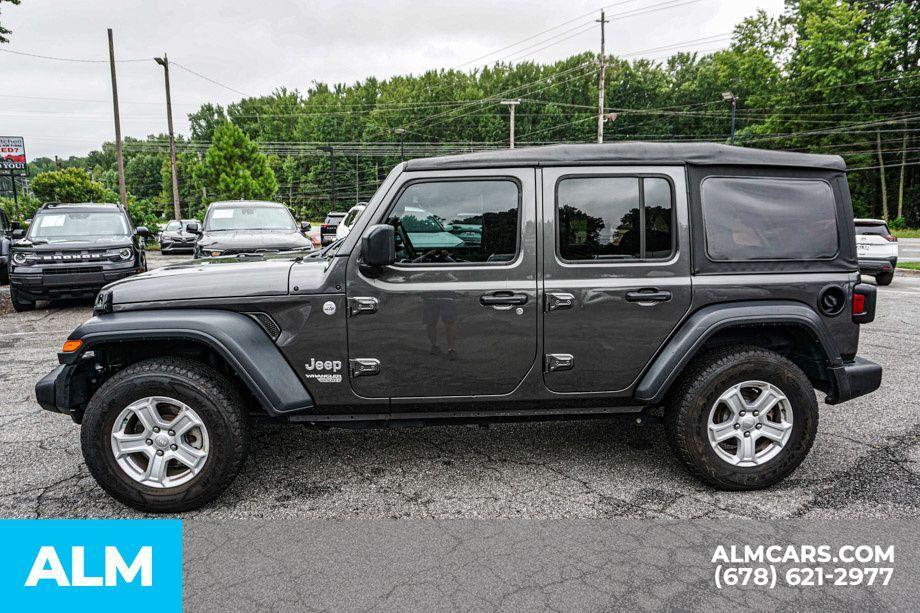 used 2018 Jeep Wrangler Unlimited car, priced at $18,920