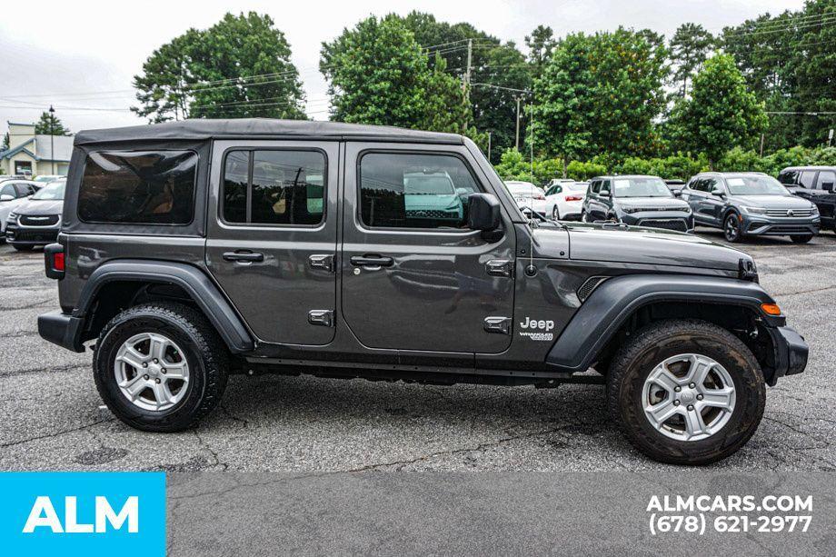 used 2018 Jeep Wrangler Unlimited car, priced at $18,920