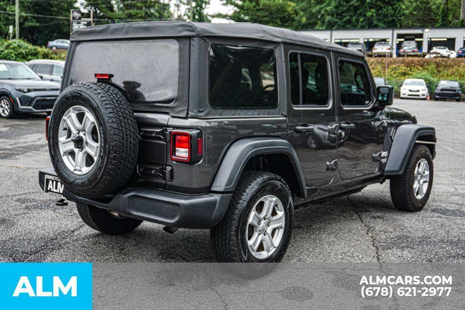 used 2018 Jeep Wrangler Unlimited car, priced at $18,920