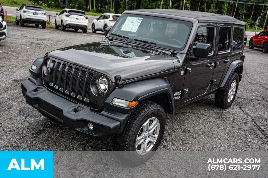 used 2018 Jeep Wrangler Unlimited car, priced at $18,920