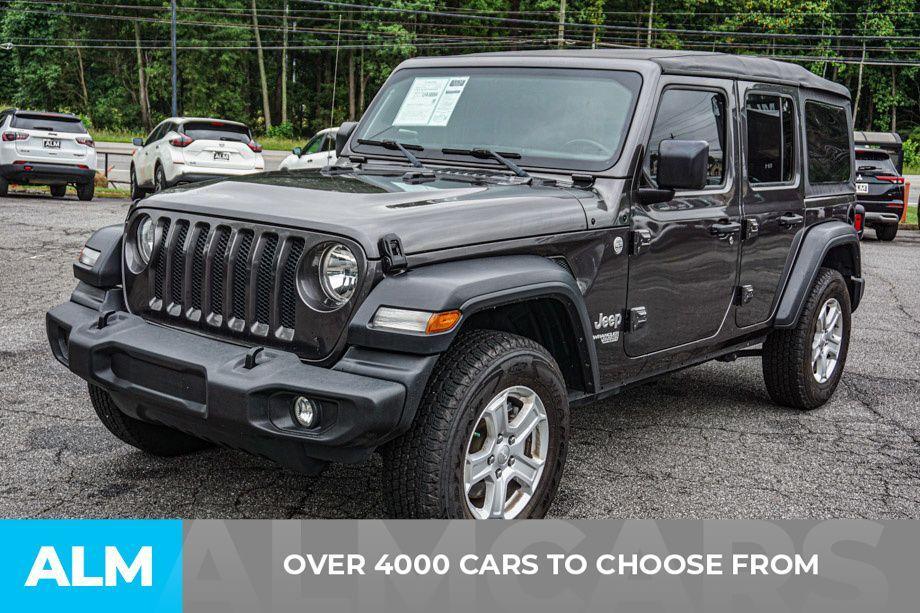 used 2018 Jeep Wrangler Unlimited car, priced at $18,920