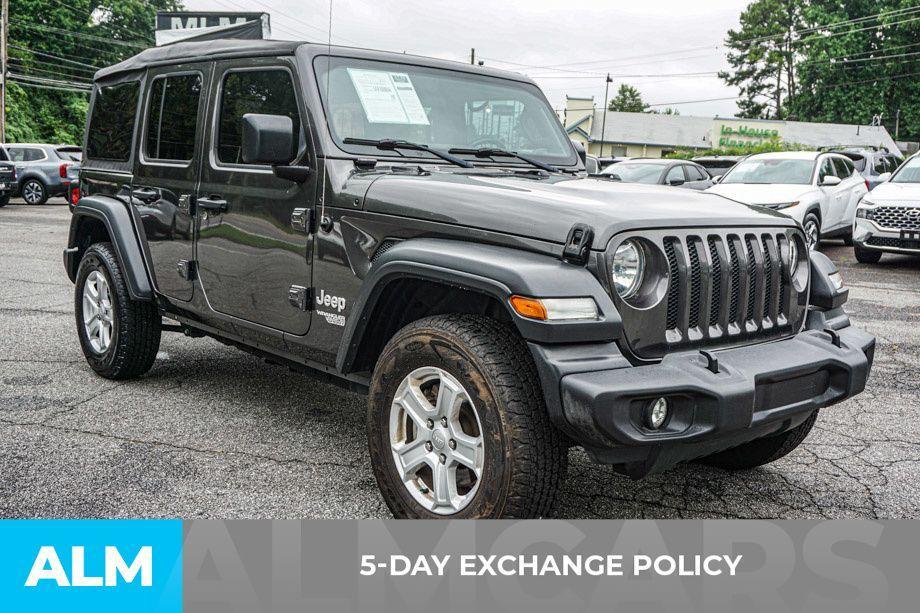 used 2018 Jeep Wrangler Unlimited car, priced at $18,920