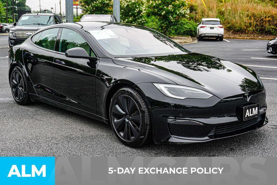 used 2023 Tesla Model S car, priced at $67,420
