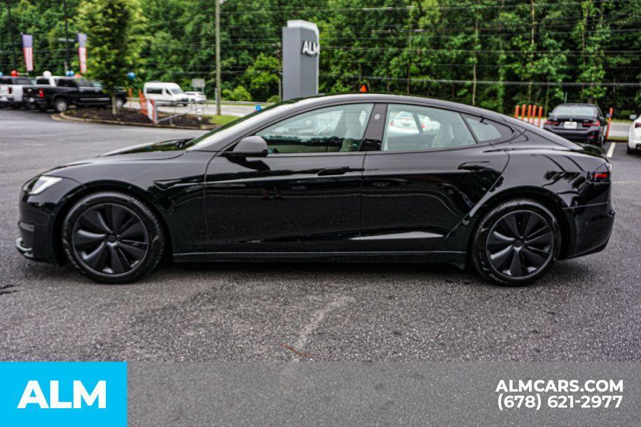 used 2023 Tesla Model S car, priced at $67,420