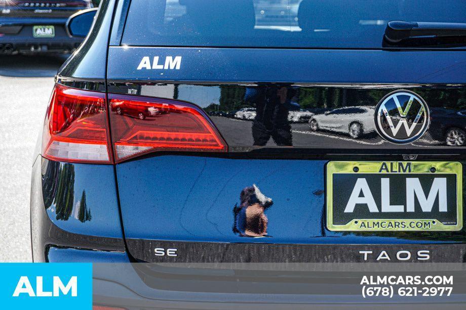 used 2024 Volkswagen Taos car, priced at $20,820