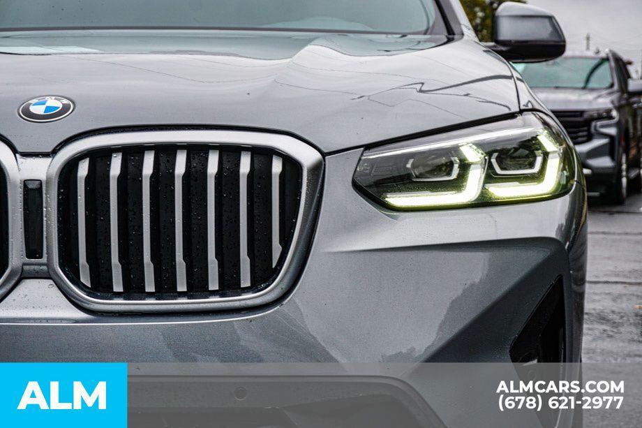 used 2023 BMW X3 car, priced at $33,420