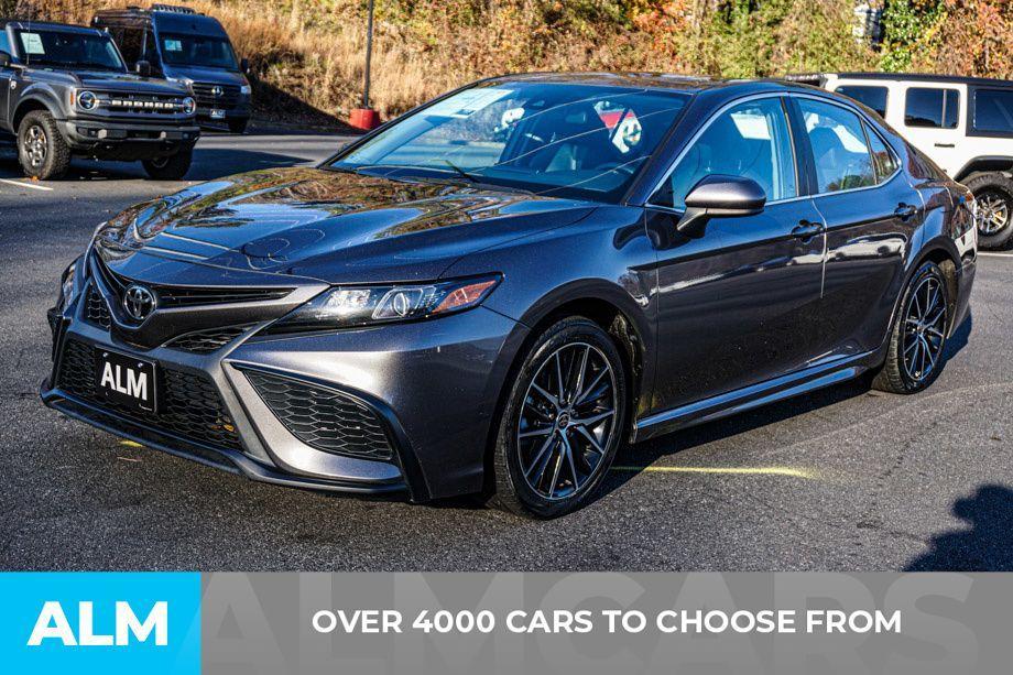 used 2021 Toyota Camry car, priced at $21,420