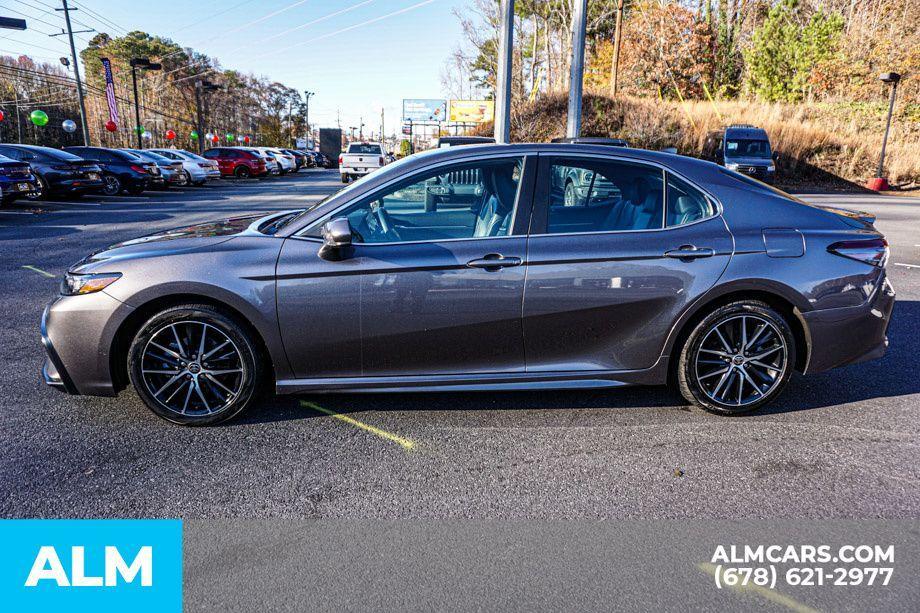 used 2021 Toyota Camry car, priced at $21,420