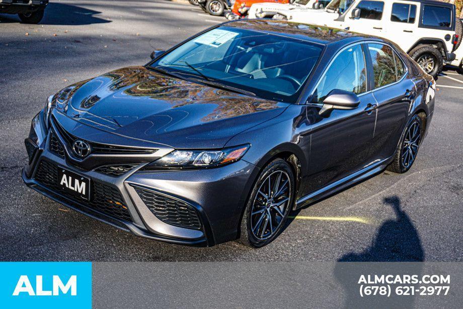 used 2021 Toyota Camry car, priced at $21,420