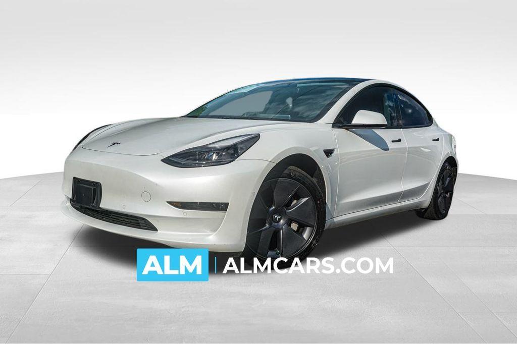 used 2022 Tesla Model 3 car, priced at $26,920