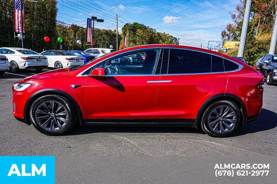 used 2017 Tesla Model X car, priced at $32,920