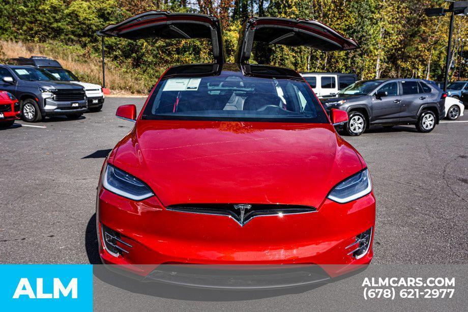 used 2017 Tesla Model X car, priced at $32,920