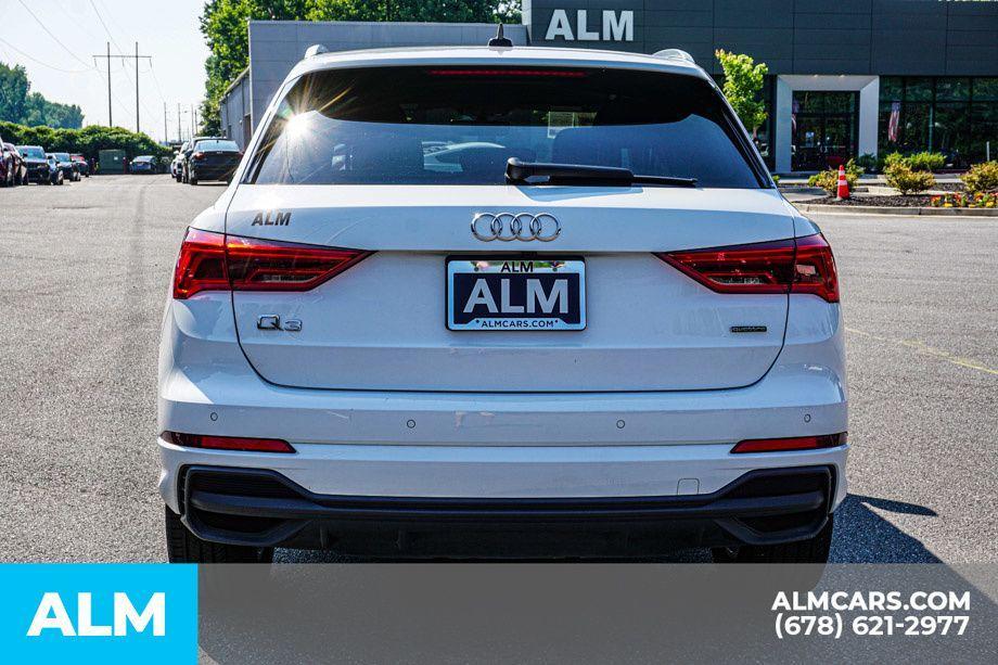 used 2024 Audi Q3 car, priced at $30,220