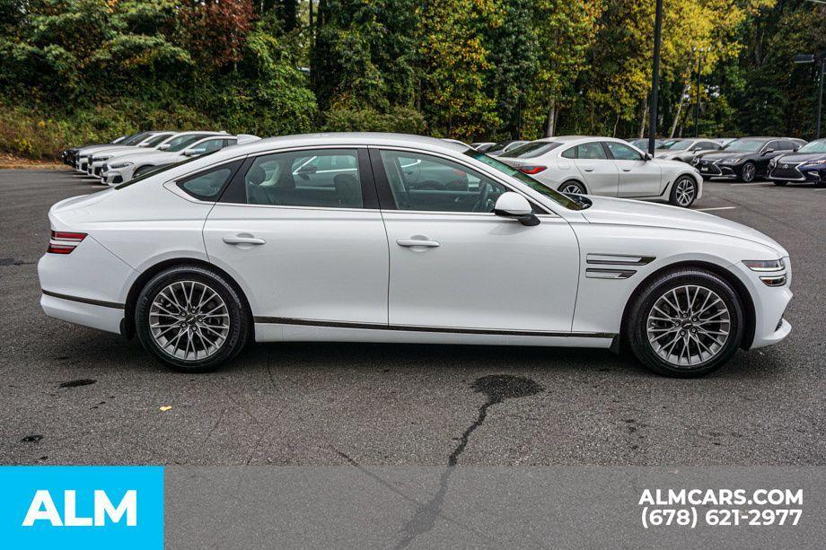 used 2022 Genesis G80 car, priced at $34,420