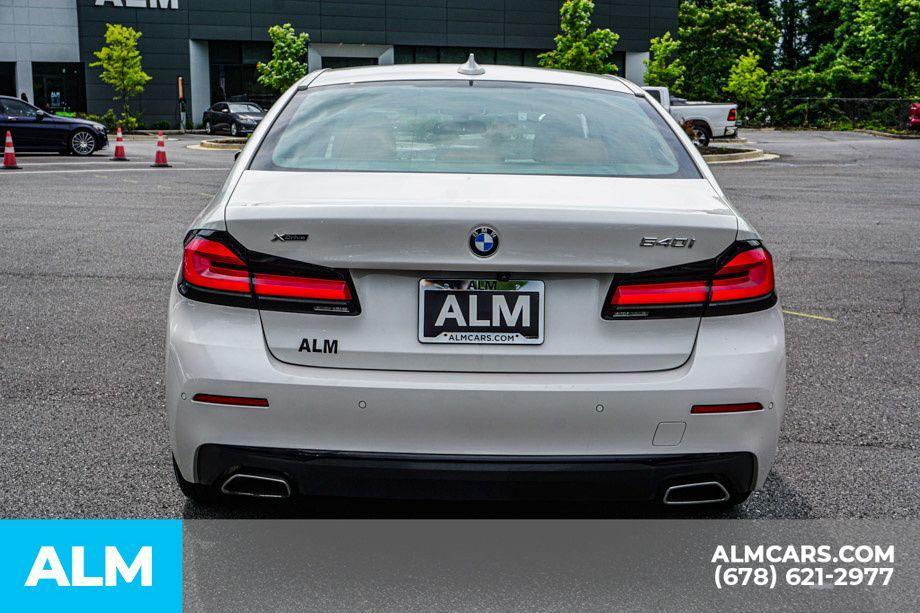 used 2022 BMW 540 car, priced at $35,420