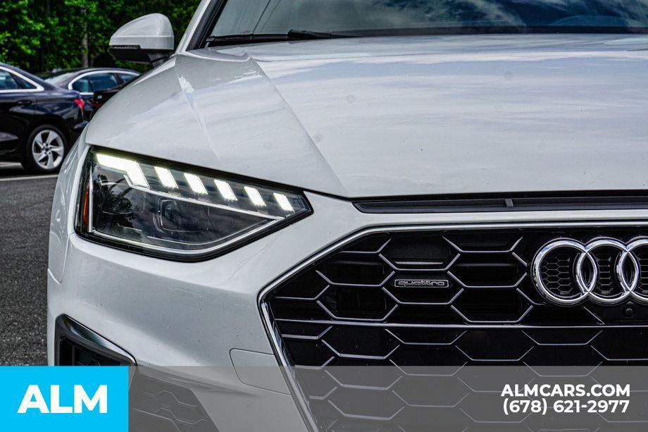 used 2022 Audi A4 car, priced at $24,920