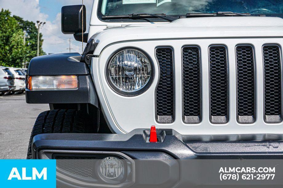 used 2020 Jeep Wrangler Unlimited car, priced at $35,920